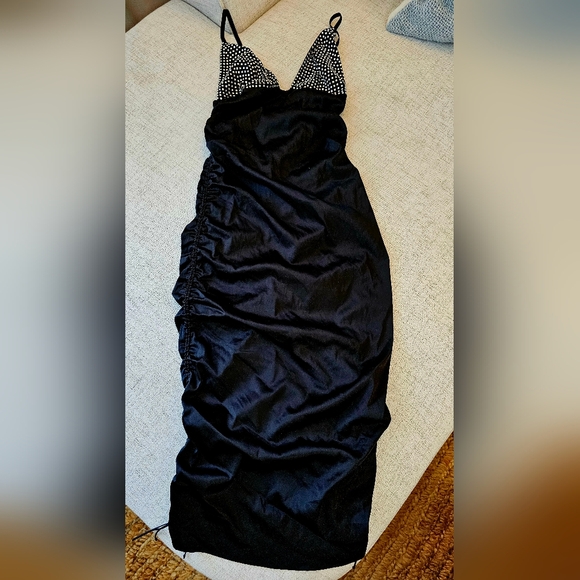 For Love & Lemons Rhinestone Mirage Mirrored mini Dress - Picture 9 of 9